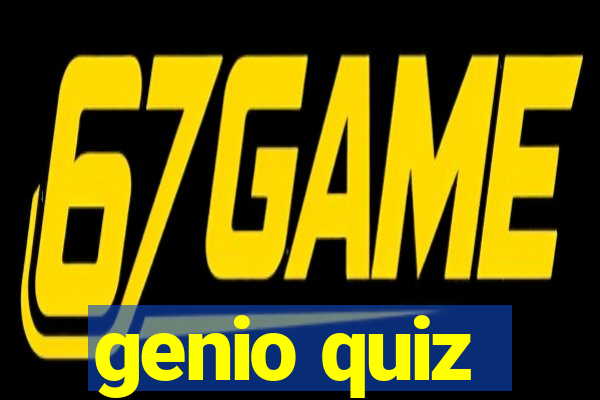 genio quiz