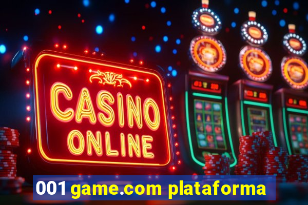 001 game.com plataforma