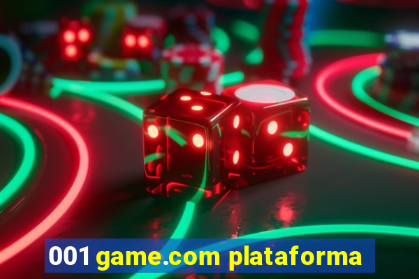 001 game.com plataforma