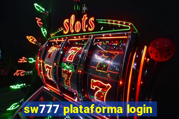 sw777 plataforma login