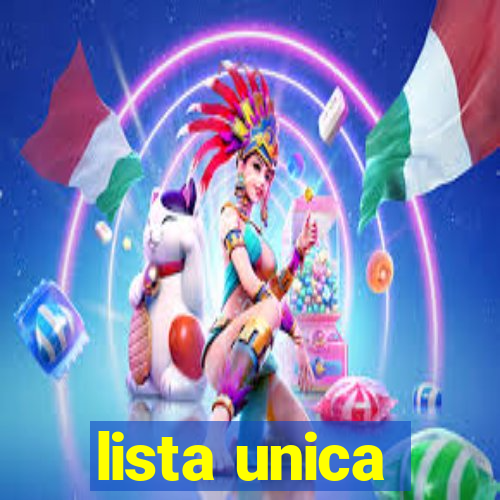 lista unica