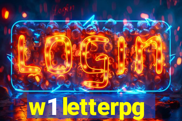 w1 letterpg