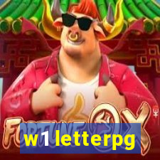 w1 letterpg