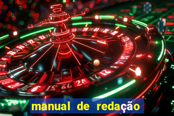 manual de redação folha de são paulo pdf