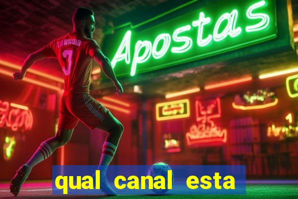 qual canal esta passando o jogo do palmeiras