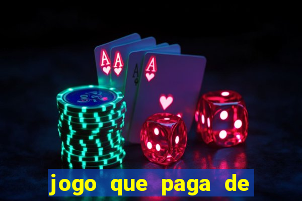 jogo que paga de verdade no pix