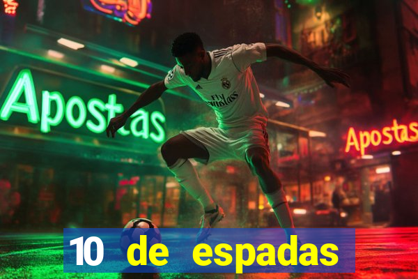 10 de espadas tarot amor