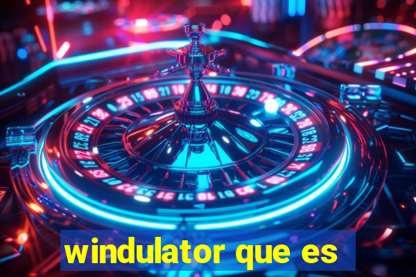 windulator que es