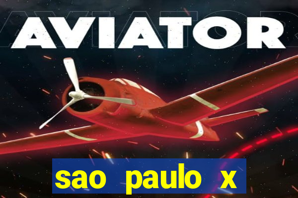 sao paulo x cruzeiro ao vivo hd