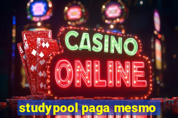 studypool paga mesmo