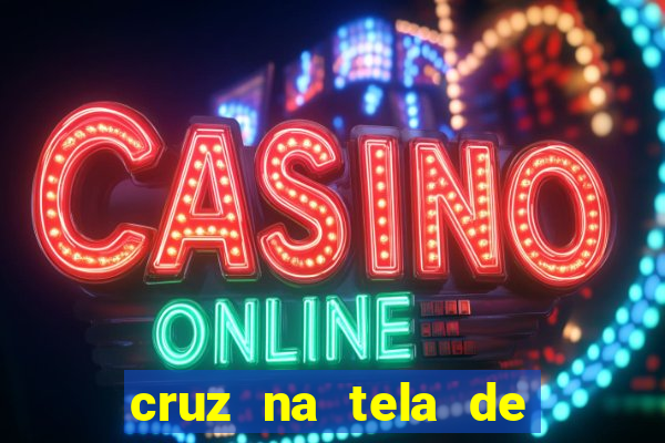 cruz na tela de cruz das