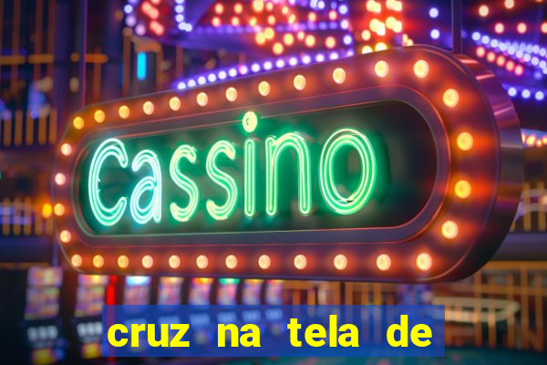 cruz na tela de cruz das
