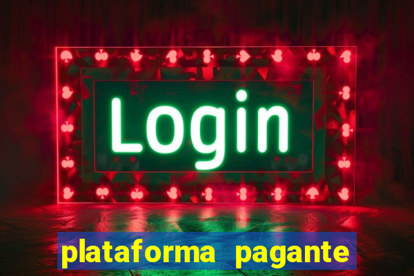 plataforma pagante fortune tiger