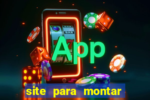 site para montar time de futebol