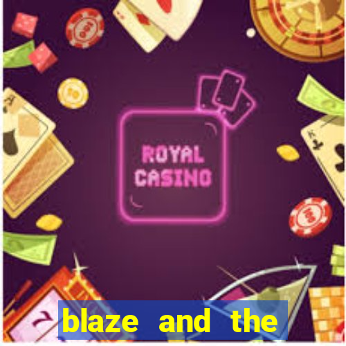 blaze and the monster machines logo font