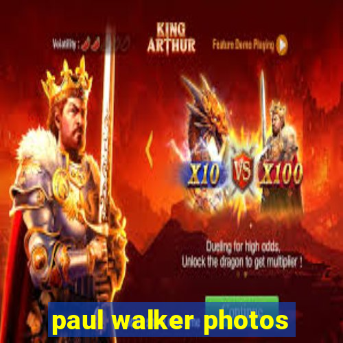 paul walker photos