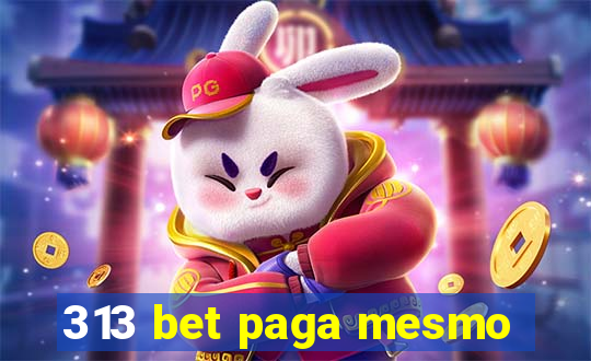 313 bet paga mesmo