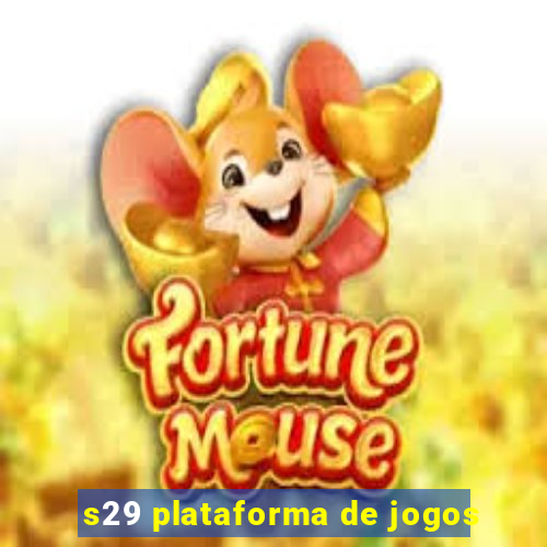 s29 plataforma de jogos