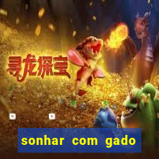 sonhar com gado jogo do bicho