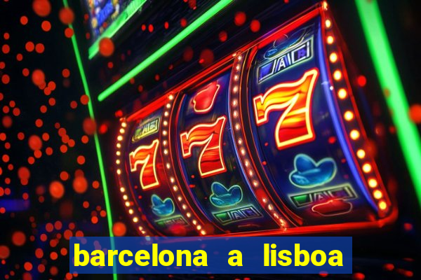 barcelona a lisboa de trem