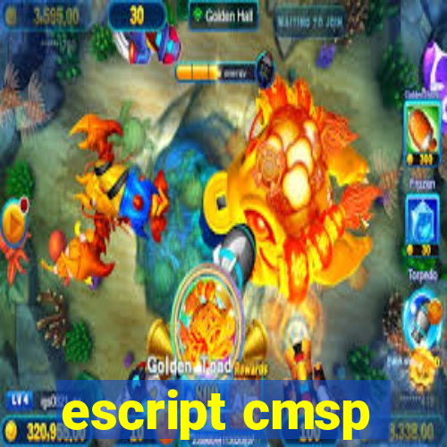escript cmsp
