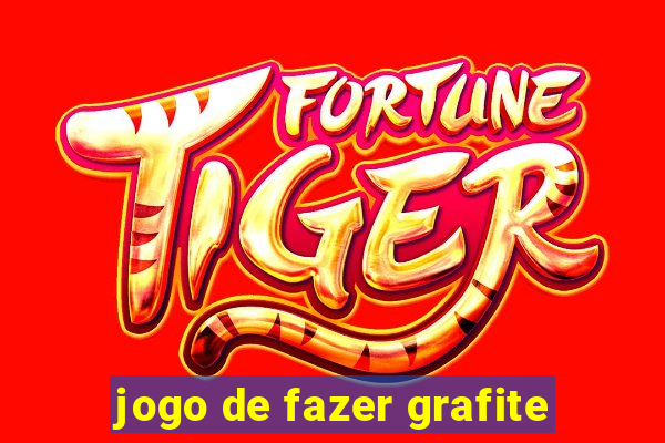 jogo de fazer grafite