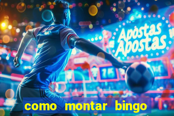 como montar bingo brinquedos toia