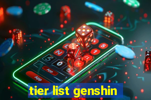 tier list genshin