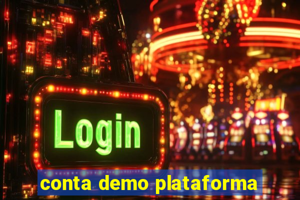 conta demo plataforma