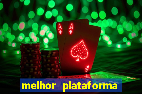 melhor plataforma pagante fortune tiger