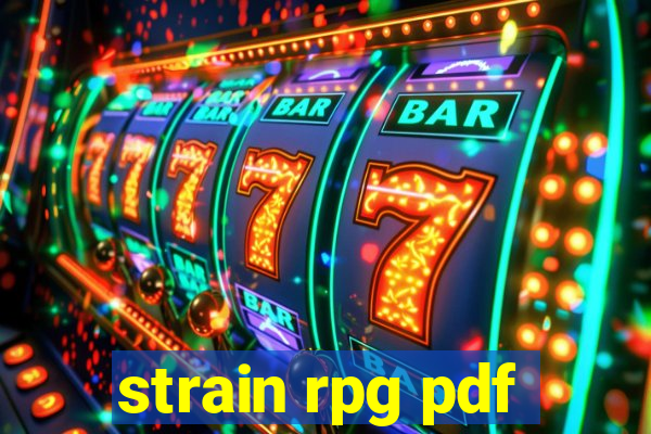 strain rpg pdf