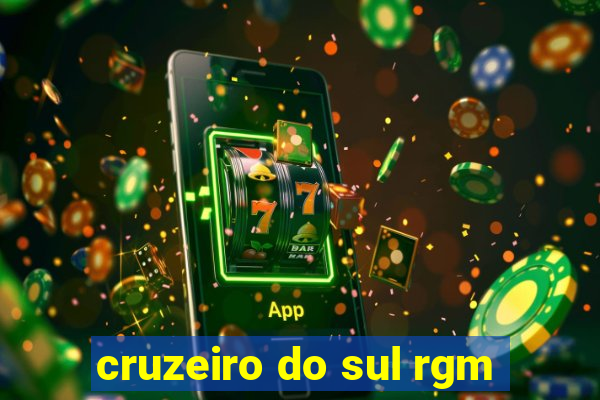 cruzeiro do sul rgm