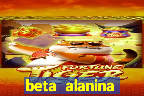 beta alanina aumenta a pressao