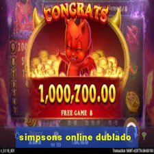 simpsons online dublado