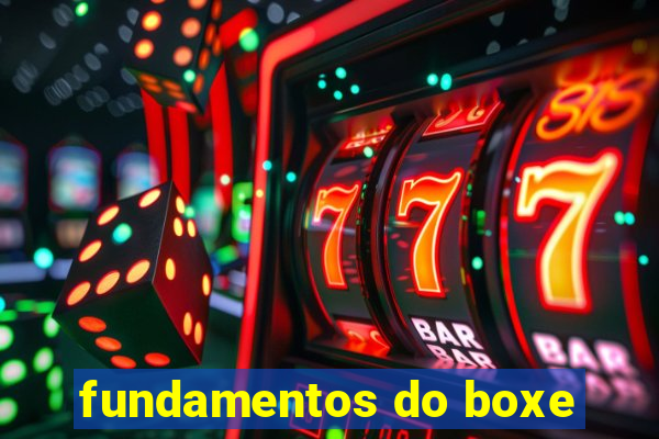 fundamentos do boxe