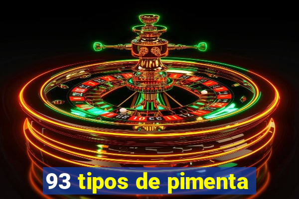 93 tipos de pimenta