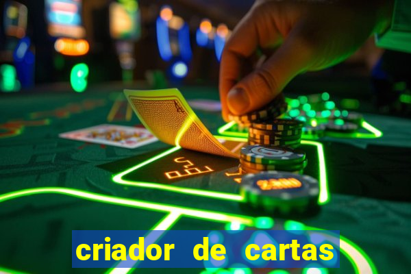 criador de cartas de pokemon