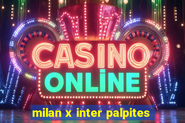milan x inter palpites